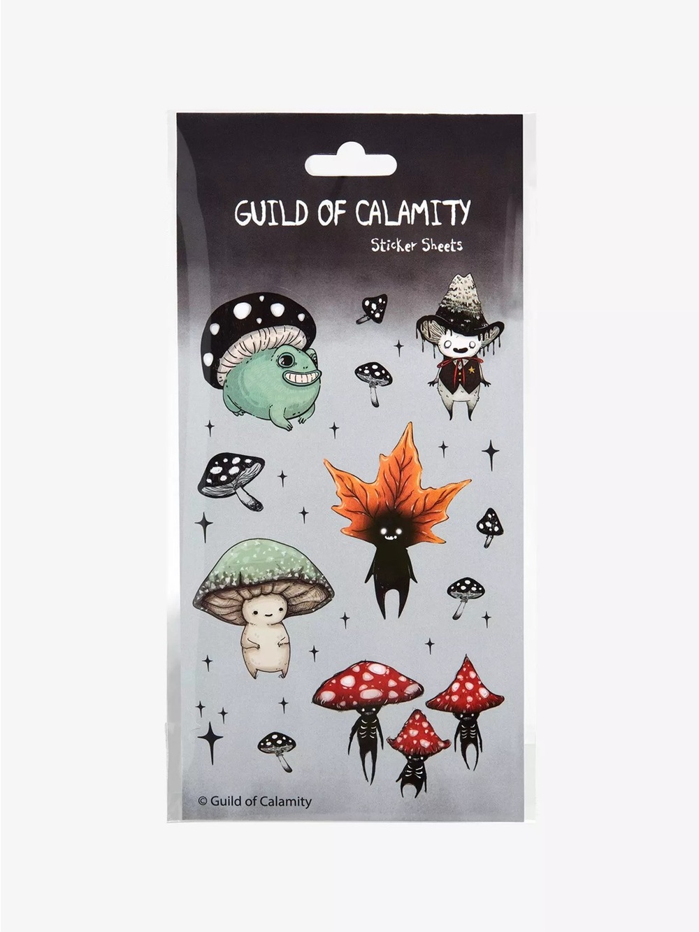Guild Of Calamity Mushroom Creatures Sticker Sheet